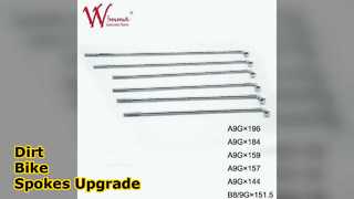Dirt Bike Spoke Set 196mm A9G Χονδρική