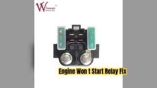 Ρελέ εκκίνησης μοτοσικλέτας Διόρθωση εκκίνησης κινητήρα