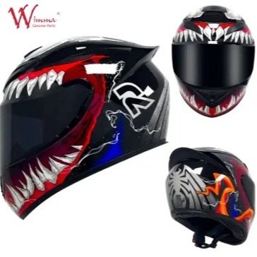 DOT Full Face Moto Helmet με πλέσιμη επένδυση Helmet μοτοσικλέτας Helmet Wholesale Price Custom Logo Helmets Εταιρεία κατασκευής