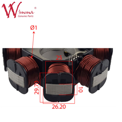 Μοτοσυκλέτα Magnetic Stator Coil Stator Comp GD115 Συμπλήρωμα Χαλκού Χάλυβα Χονδρικό