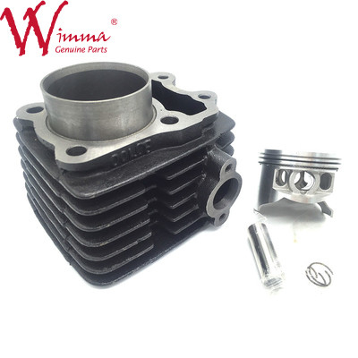 Μοτοσυκλέτα Liner Engine Block Cylinder Kit Καλή απόδοση Bajaj BACT100 Μαύρο χρώμα